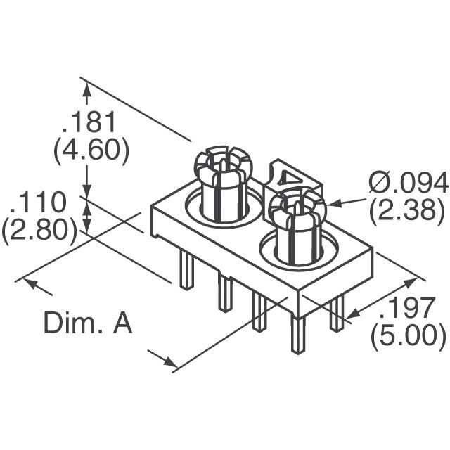 GRF1-P-P-02-E-ST-TH1 Samtec Inc.  Gruppi di connettori coassiali (RF)